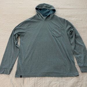 Men’s Johnnie O Gunnar long sleeve pocket hoodie size M